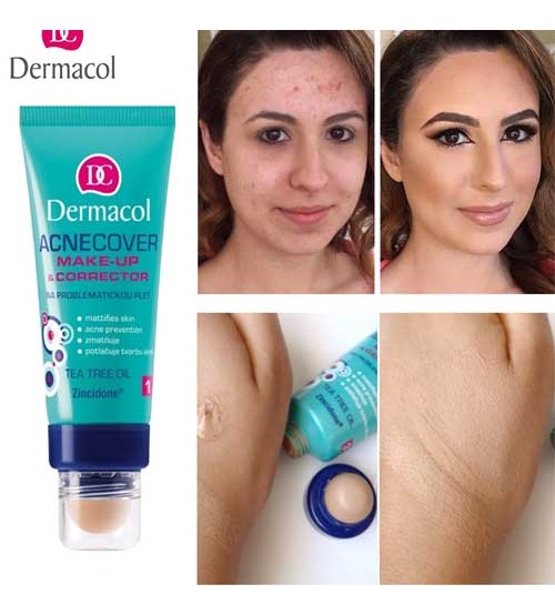 New Dermacol Acne Cover Make up with Corrector 30g